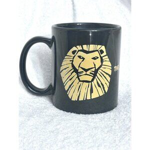 Disney's The Lion King  Black Ceramic Coffee Mug The Broadway Musical